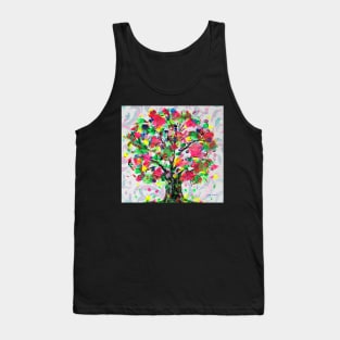 Happy Tree by Jan Marvin Tank Top